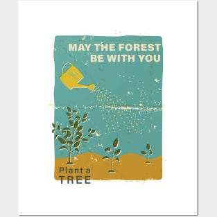 May The Forest Be With You Posters and Art